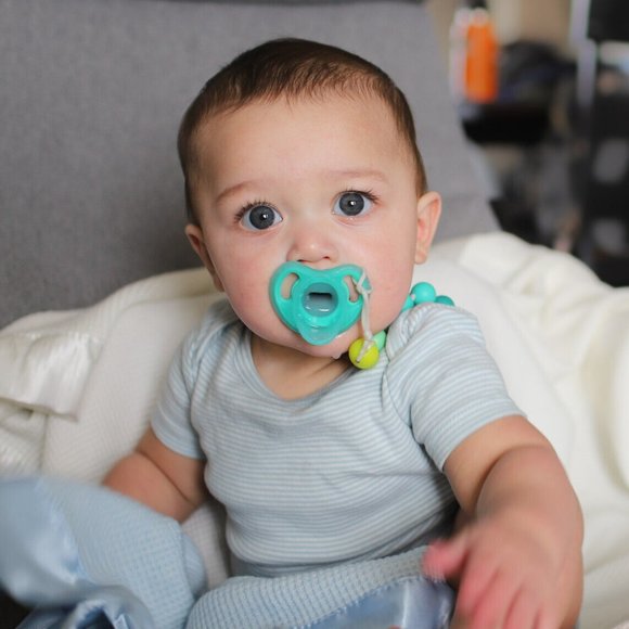 COPY - Baby Morgan Thermal Waffle Blanket Nylon Satin Trim - 18”x20” Mini Secur… - Picture 5 of 16